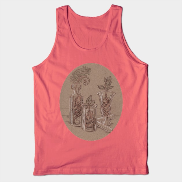 A view into the 'Drake Laboratory Tank Top by justteejay